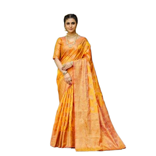 Fancy Organza Silk Saree
