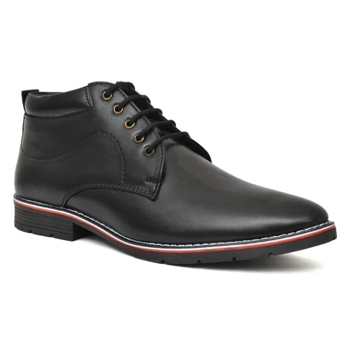 Men Leather Lace Up Shoes