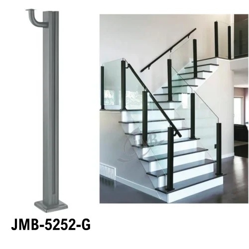 Stainless Steel Baluster - Stainless Steel Silver Solid Polished | Durable Rust Resistant Sleek Design Corrosion Resistant Easy Installation