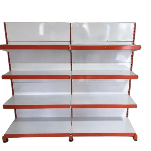 Super Market Display Racks - Color: Red And White