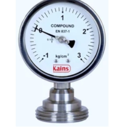 Union Nut Diaphragm Pressure Gauge