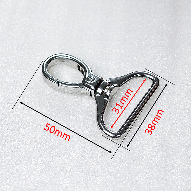19*50Mm Zinc Alloy Snap Hook - Belt Type: Metal