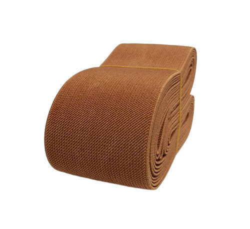 Brown Woven Elastic Tape - Feature: Ultra Flexible