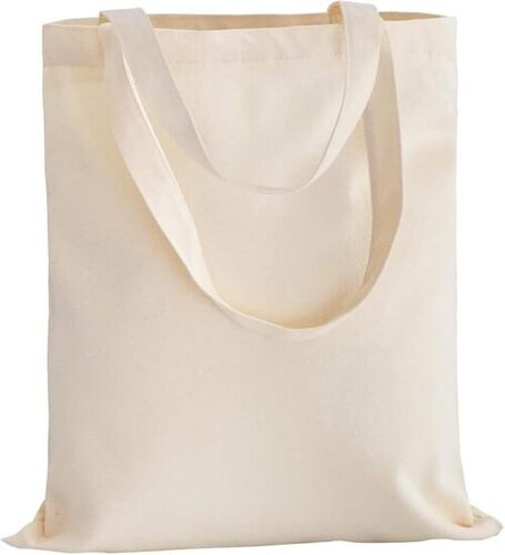 Cotton Canvas Bags - Color: White