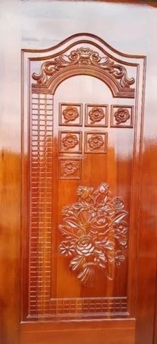 Decorative Flower Designer Wooden Door