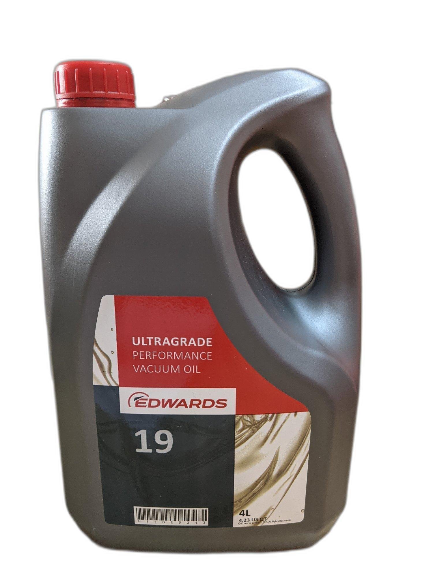 Edwards Ultragrade 20 Vacuum Pump Oil 4 Litre Can - Color: Clear/light Yellow