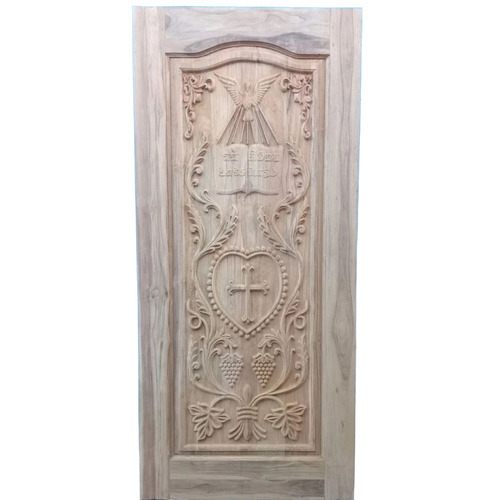 Lord Jesus Main Wooden Door