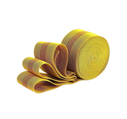 Polyester Sofa Elastic Tapes - Color: Yellow
