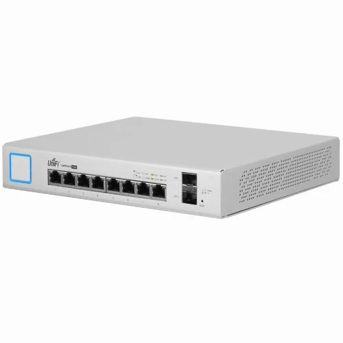 US-8-150W 8-port Gigabit PoE+ switch with SFP uplinks