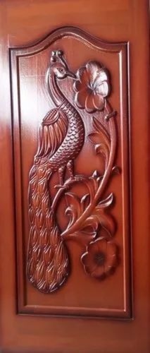 Wooden Door With Polish