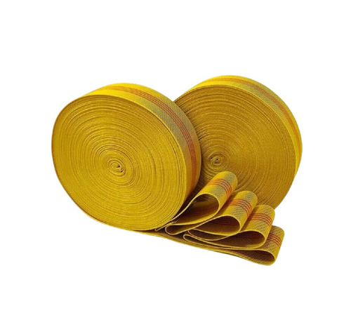 Yellow Polyester Elastic Tapes - Size: Standard
