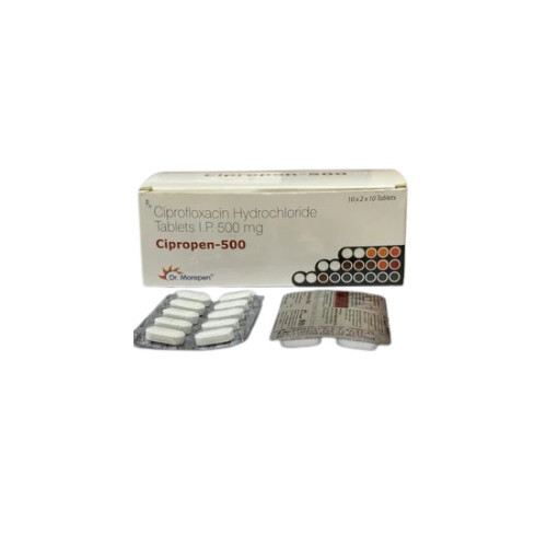 500mg Ciprofloxacin Tablets Ip