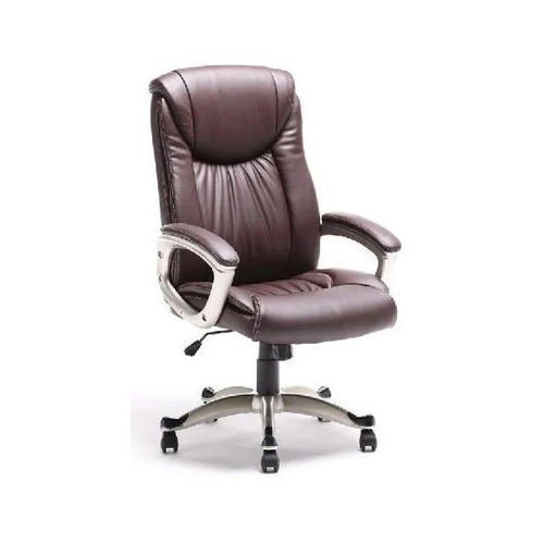 Adjustable Height Leather Office Chair