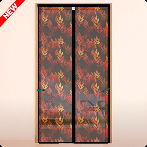 Autumn Leaf Mosquito Net Curtain