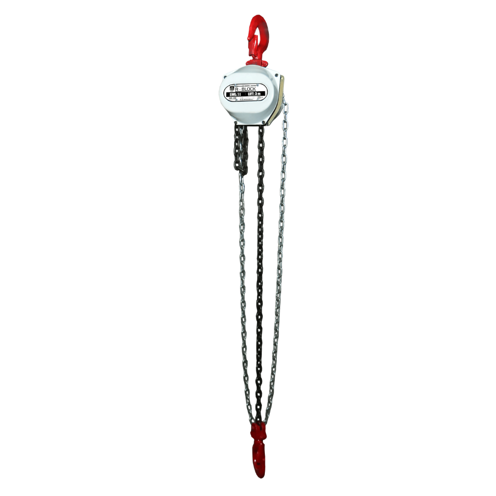 Bajaj Indef R Series Chain Pulley Block - Color: White