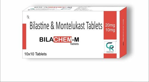 Bilastine 20 Mg & Montelukast 10 Mg Tablet