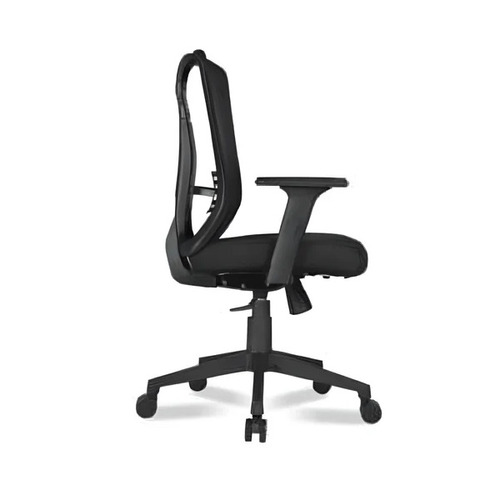 Black Loop Mid Back Mesh Office Chair