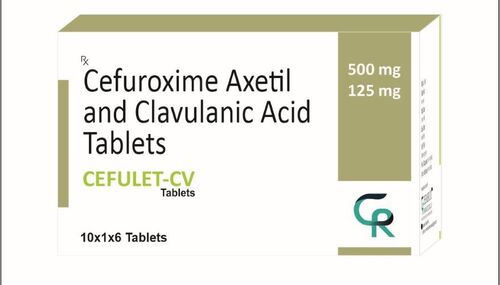 Cefuroxime Axetil 500mg + Clavulanic Acid 125mg