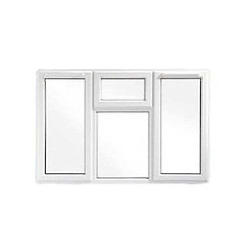Combination Door - Color: White