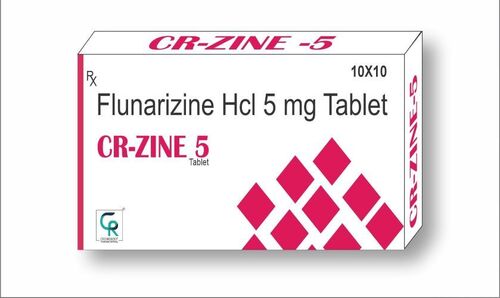 Flunarizine 5mg Tablet