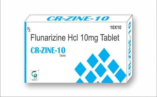 Flunarizine Hcl 10mg Tablet