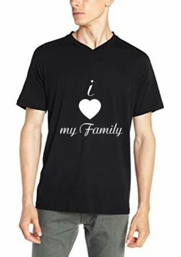 Men Black T Shirt