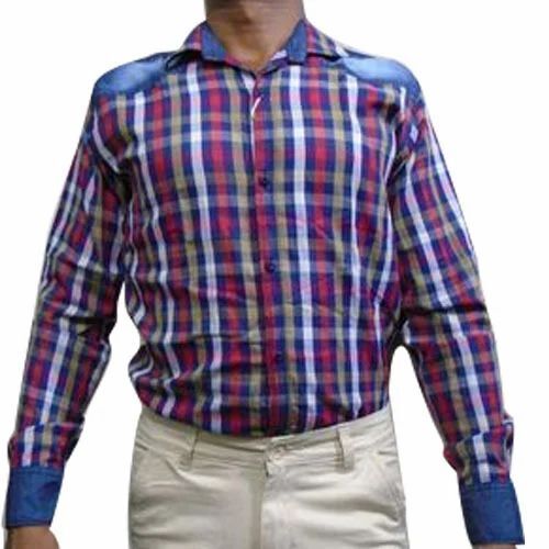 Men Check Shirt