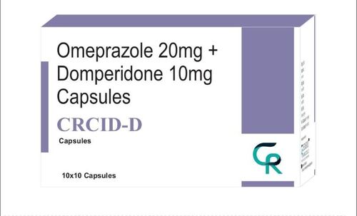 Omeprazole 20mg + Domperidone 10mg Capsule