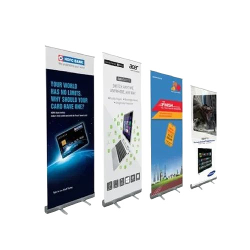 Pull Up Display Banner Stand