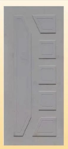 White Primer Embossed Door