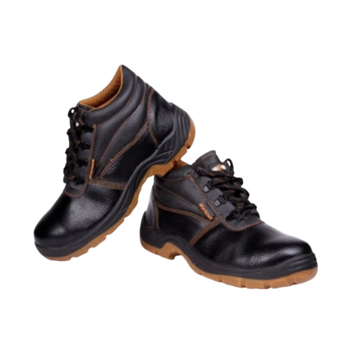 Black Steel Toe Black Safety Shoes
