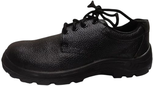 Low Ankle Black Safety Shoes