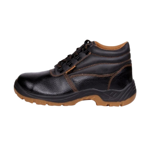 Steel Toe Black Safety Shoes