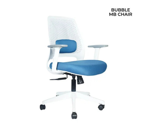 Blue Bubble Mid Back Office Chair