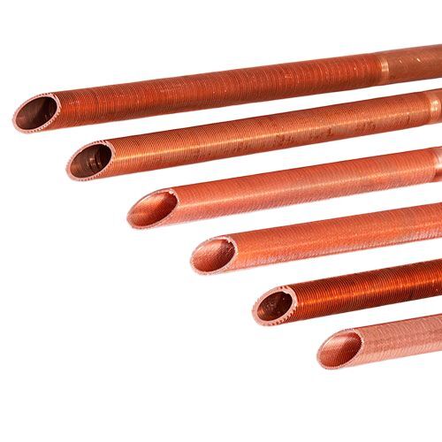 Copper Low Fin Tubes For Evaporators And Chillers