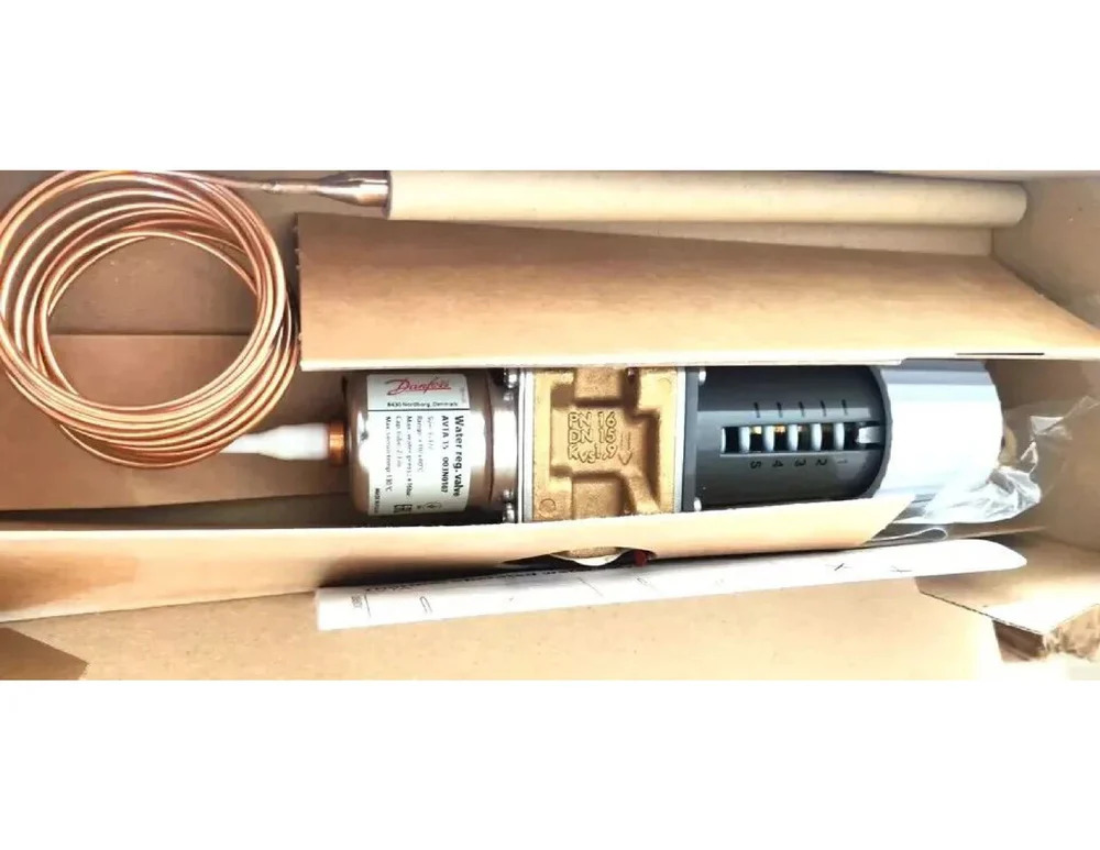Danfoss 003N0107 Thermo Water Valve - Color: Gold