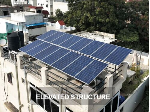 Elevated Structure Solar Panel