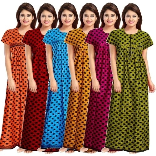 Full Length Cotton Ladies Nighties