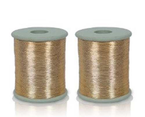 Golden Polyester Zari Thread