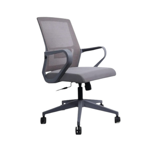 Grey Ecco Mid Back Office Chair