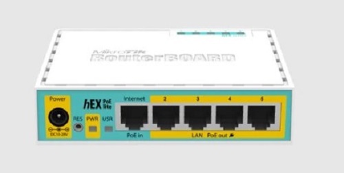 Hex Poe Lite Ethernet Router
