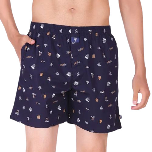 Mens Cotton Printed Short