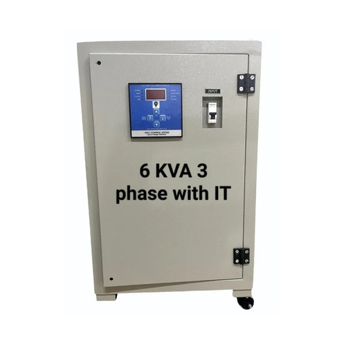 Three Phase Servo Controlled Voltage Stabilizer