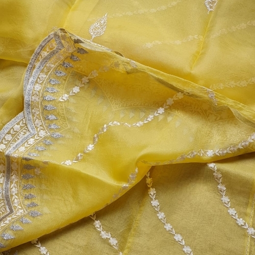 Banarasi Pure Chiniya Silk Fabric