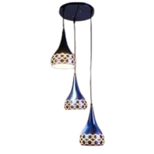 Blue Aluminium Hanging Light