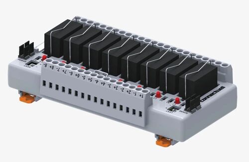 Compact Design Relay Board - Color: White