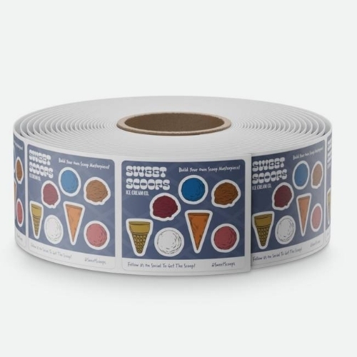 Custom clear label