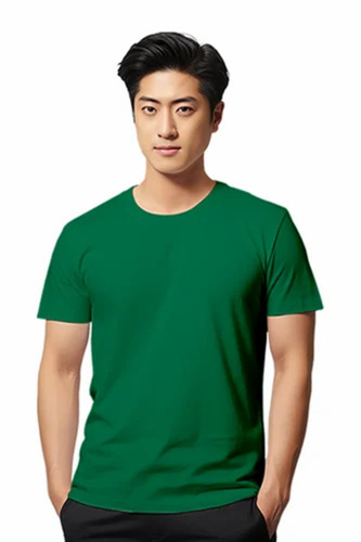 Men Green T Shirt