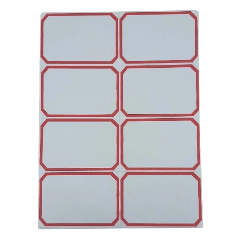 Paper price sticker 