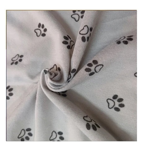Printed Cotton Sinker Fabric